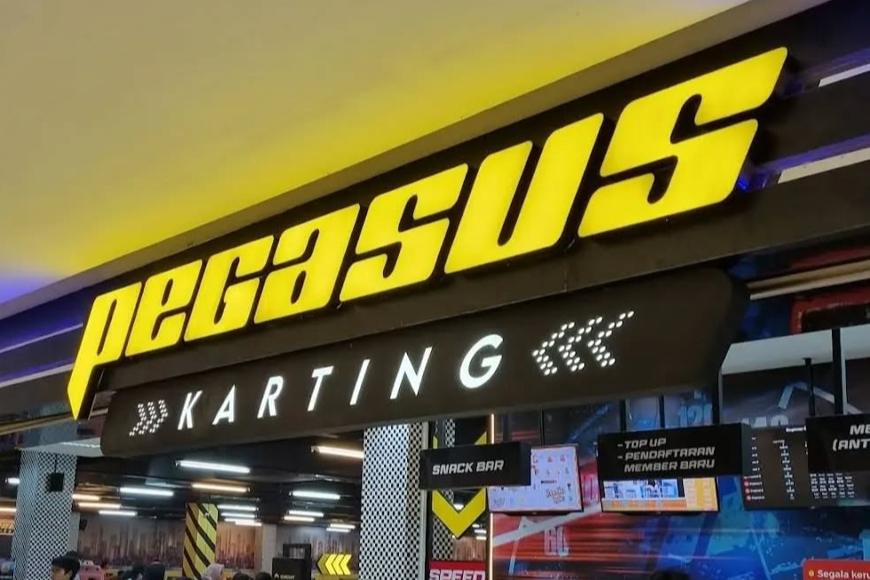 Tempat main gokart seru di dalam mall, Pegasus Karting Mall Alam Sutera