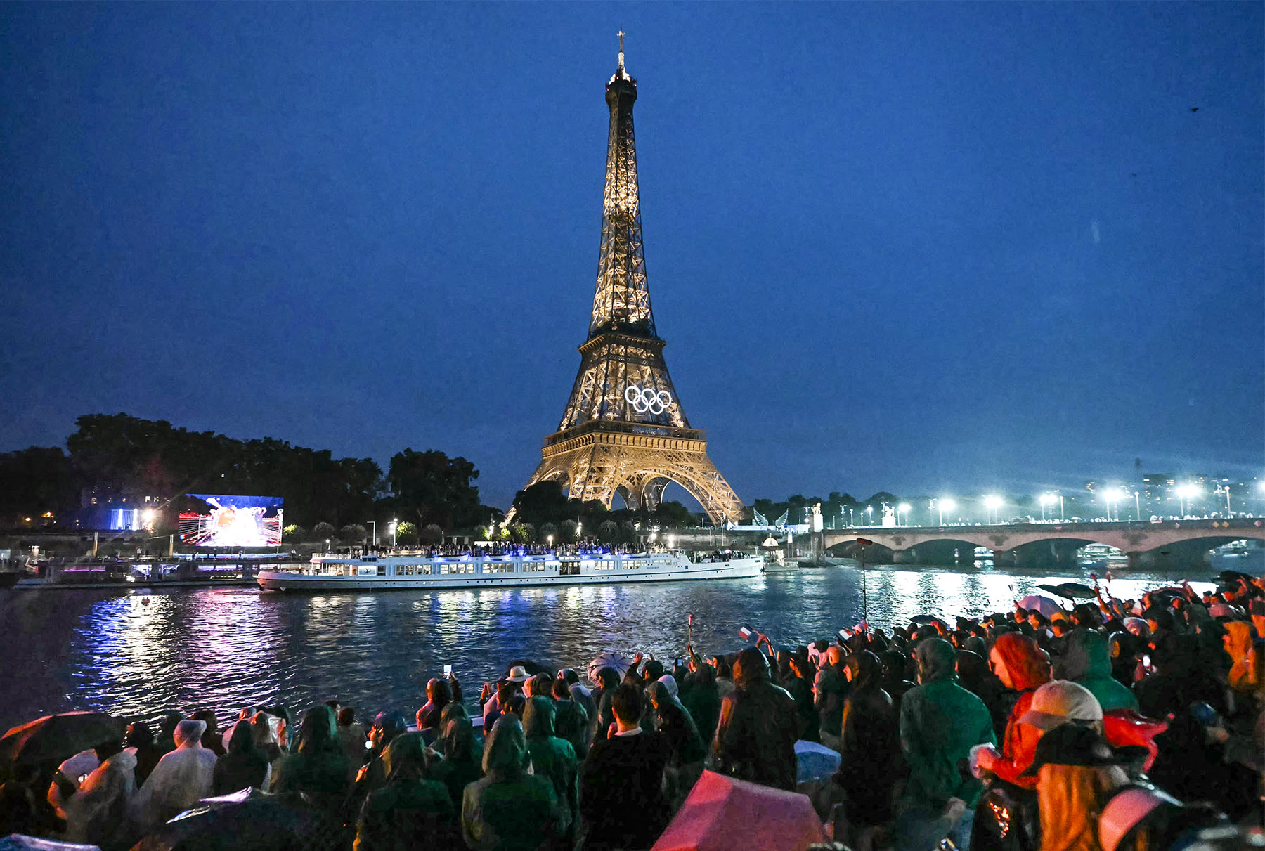 Pembukaan Olimpiade Paris 2024.