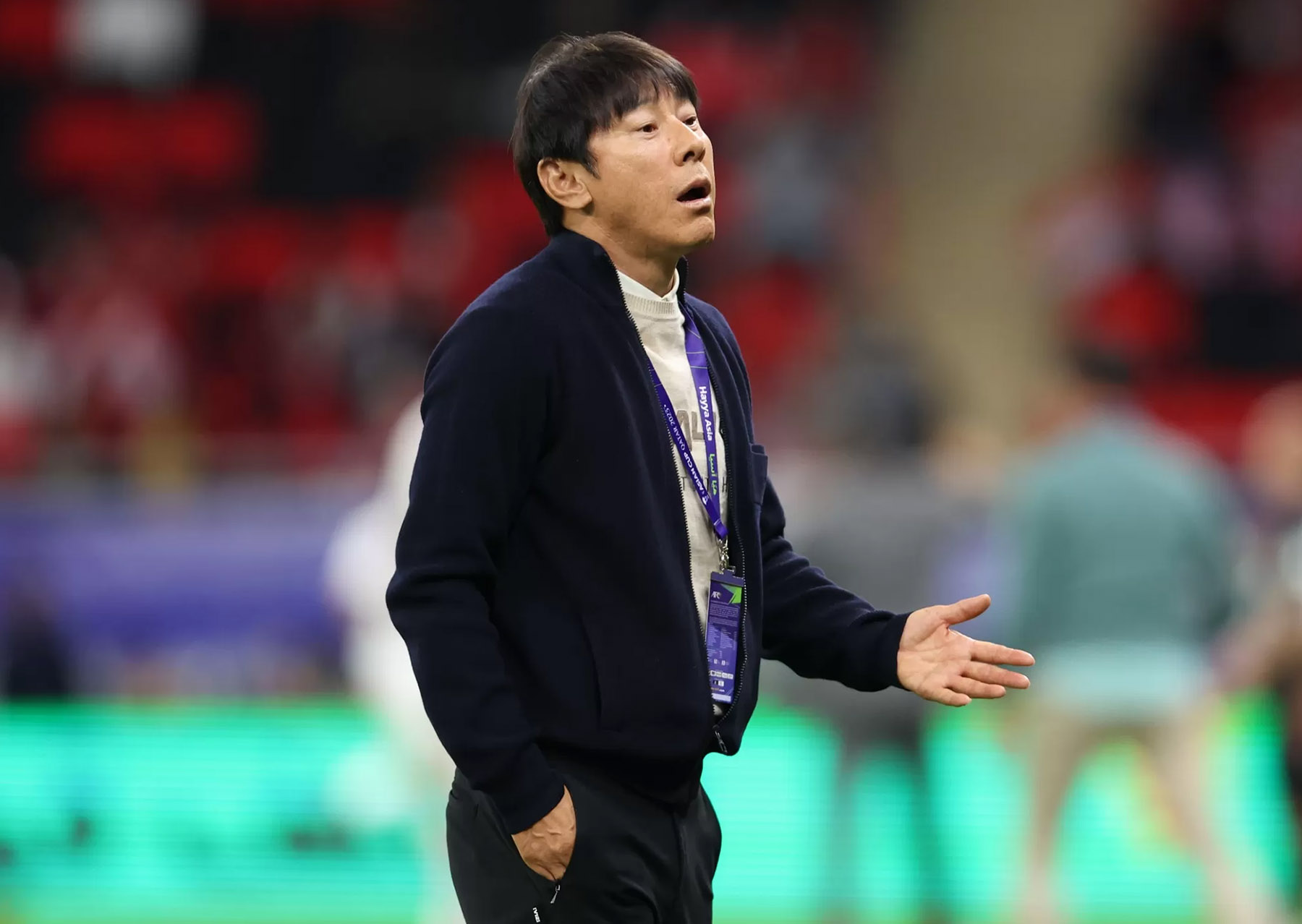 Shin Tae-yong Keluhkan Keputusan Wasit Saat Pertandingan Indonesia vs Irak. (Dok PSSI)