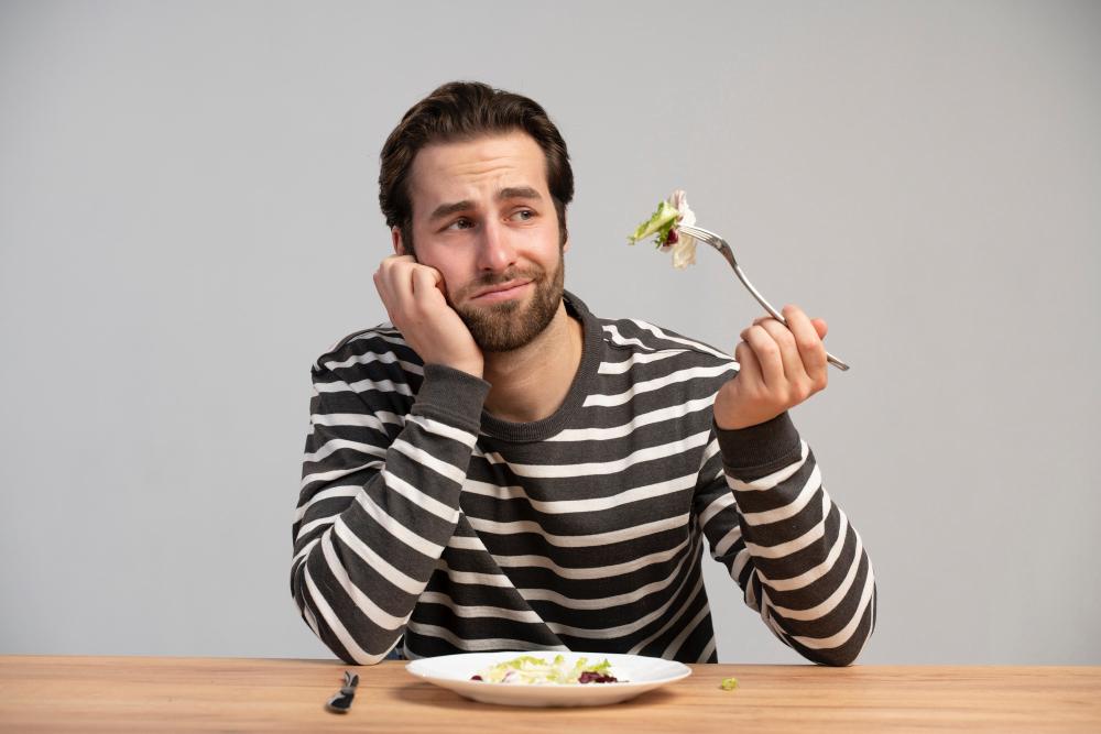 Ilustrasi seseorang yang mengalami eating disorder