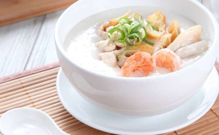 Hidangan bubur Ta Wan-Tanjung Duren.