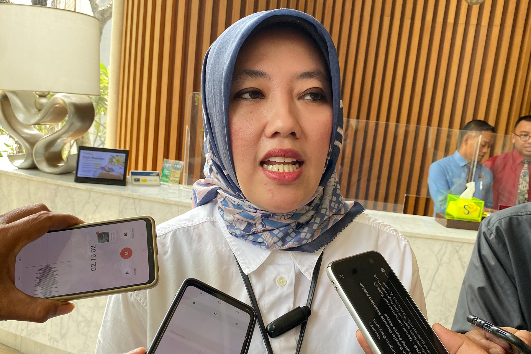 Sekretaris Bapenda Tangsel Rahayu Sayekti. (Muhtamimah/Jawa Pos)
