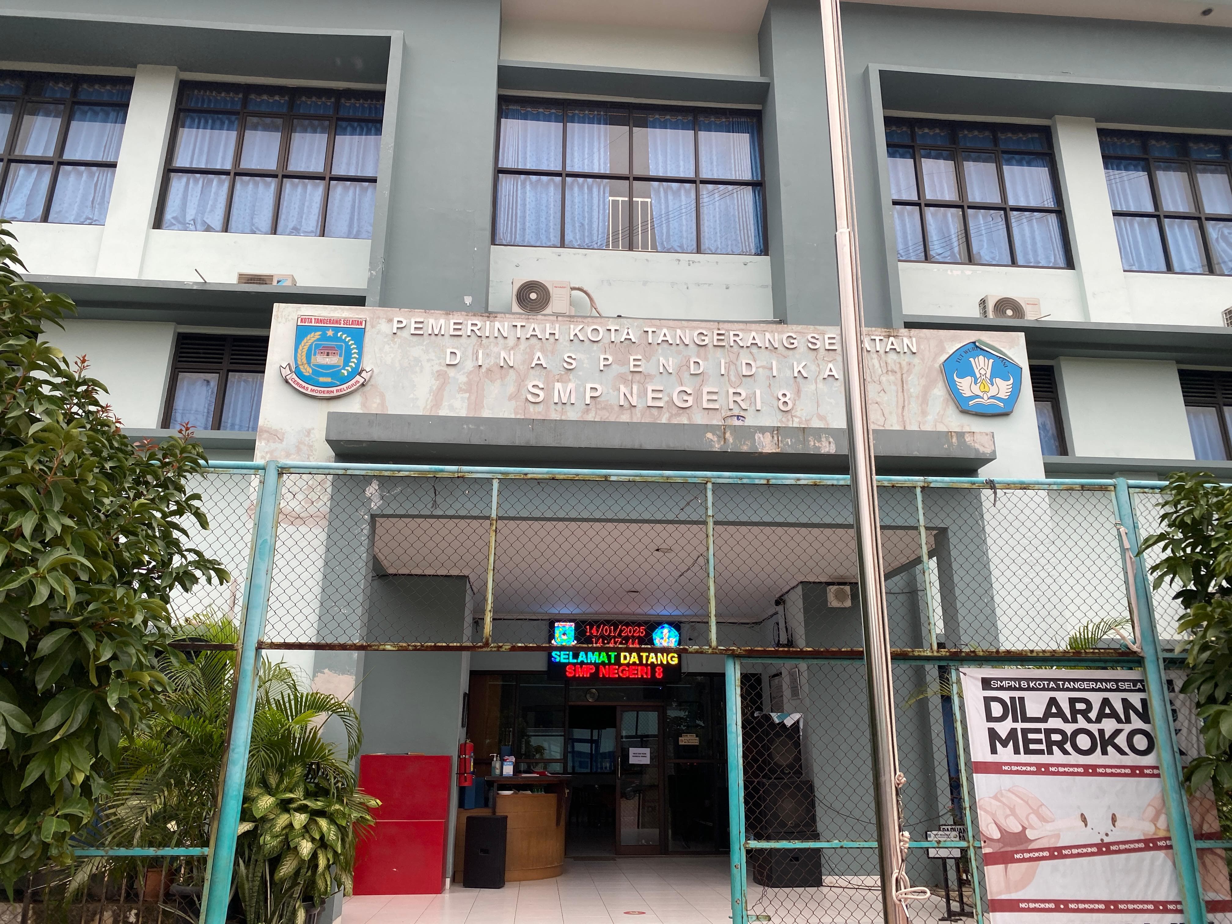 SMPN 8 Kota Tangsel (Muhtamimah/Jawa Pos)