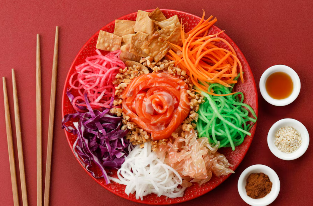 Salad Yu Sheng yang sehat