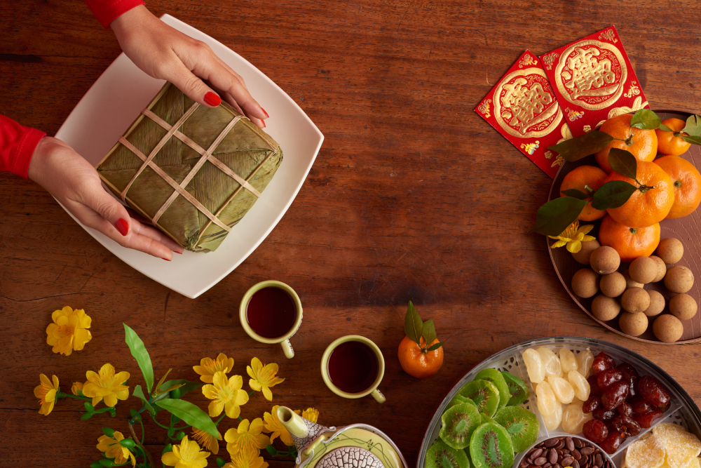 Makanan khas Imlek di Asia