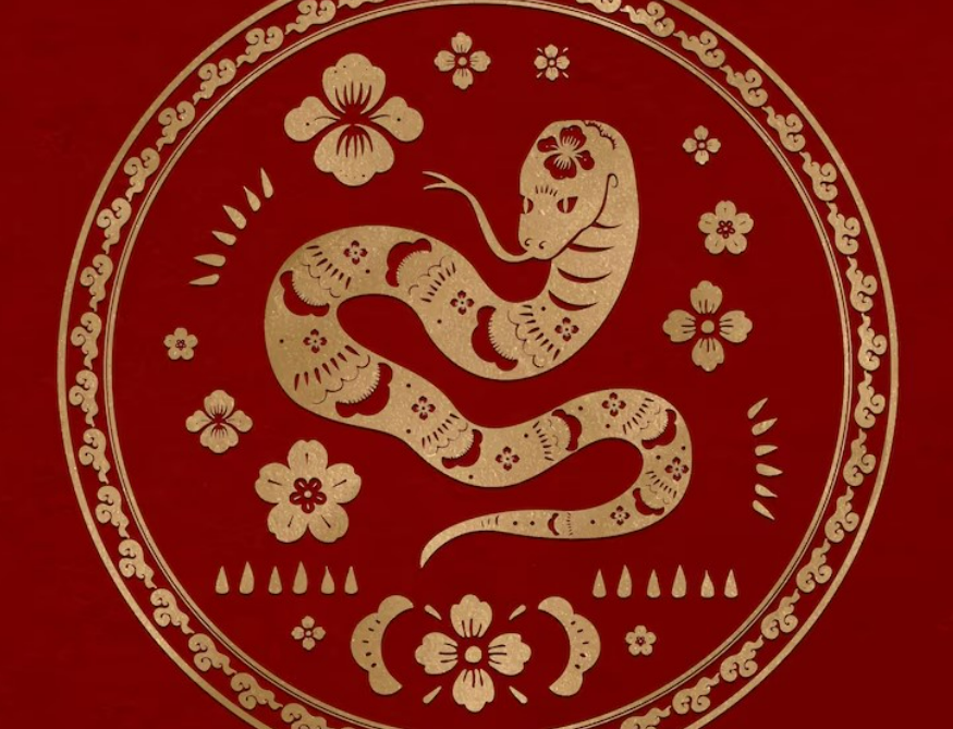Ilustrasi shio ular.