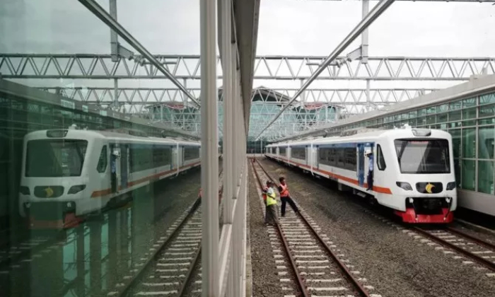 Kereta Bandara Soekarno-Hatta. (Dok. JawaPos.com)