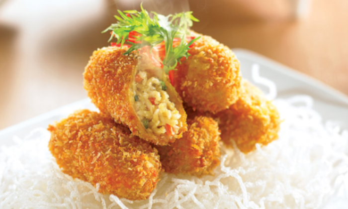 Camilan kroket ayam mie. (Dok. Royco)
