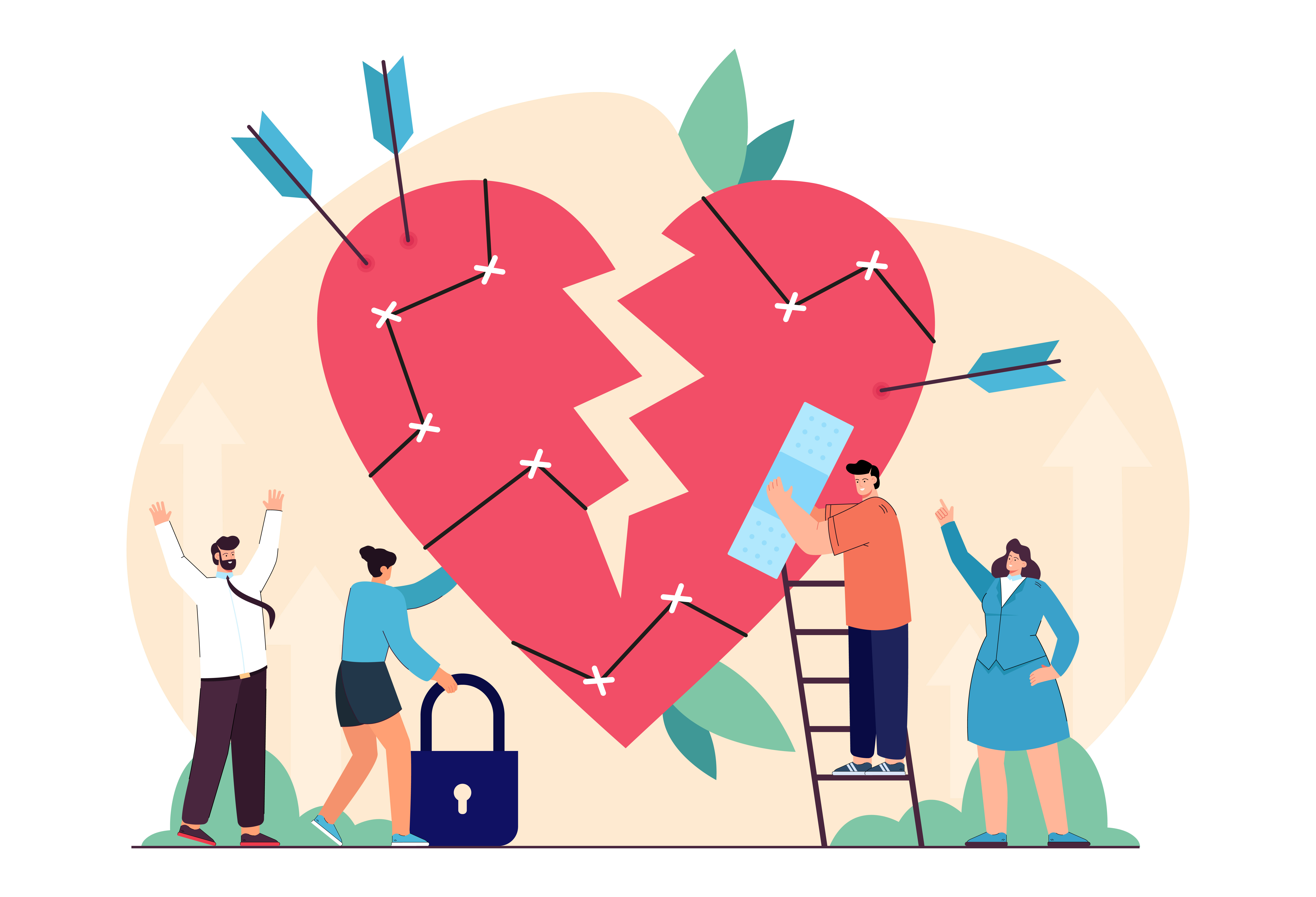 Ilustrasi kerentanan emosional