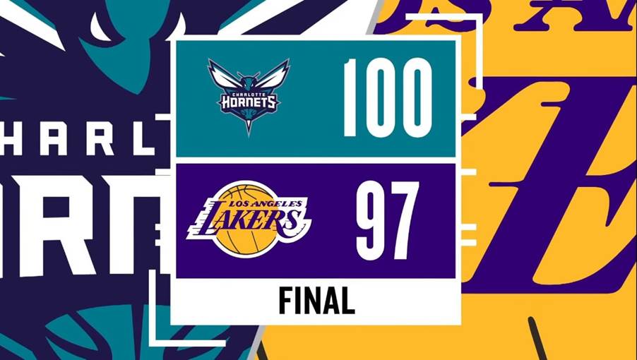 Charlotte Hornets berhasil meraih kemenangan atas Los Angeles Lakers dalam pertandingan NBA