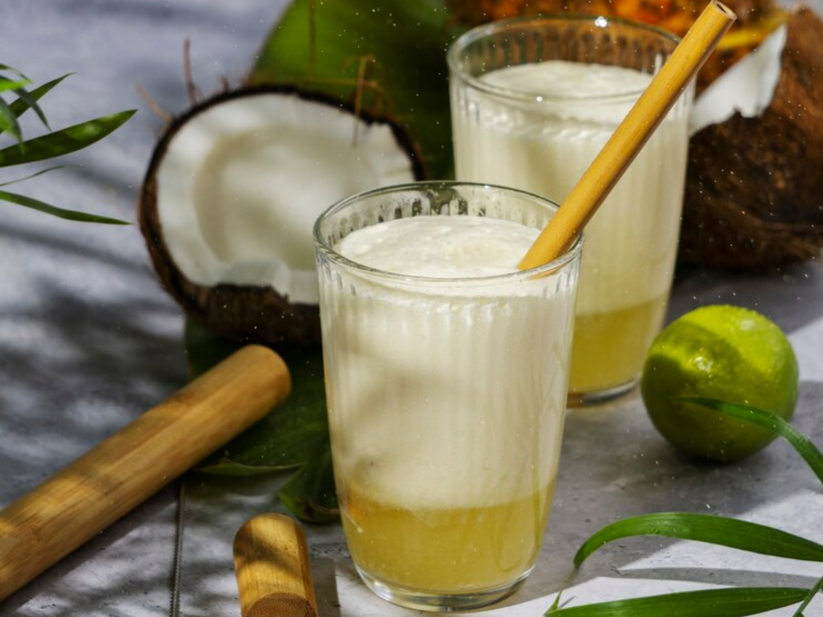 Ilustrasi minuman dingin pelepas dahaga