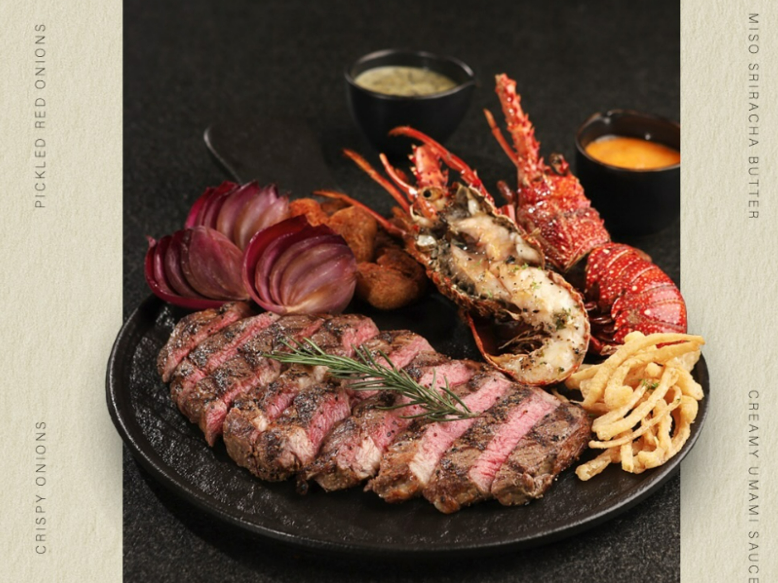 Salah satu menu di Black Owl Dining & Libation