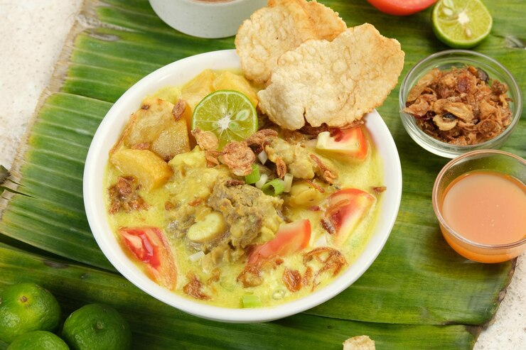 Ilustrasi soto betawi