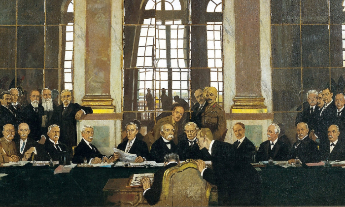 Perjanjian Versailles, 1919 (Dok. www.history.com)