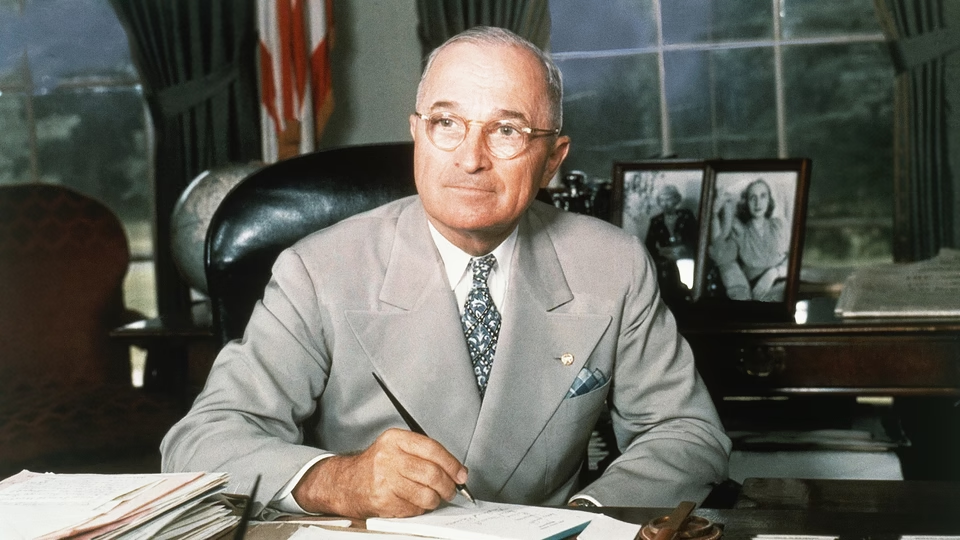Presiden Harry Truman (Dok. The Atlantic)