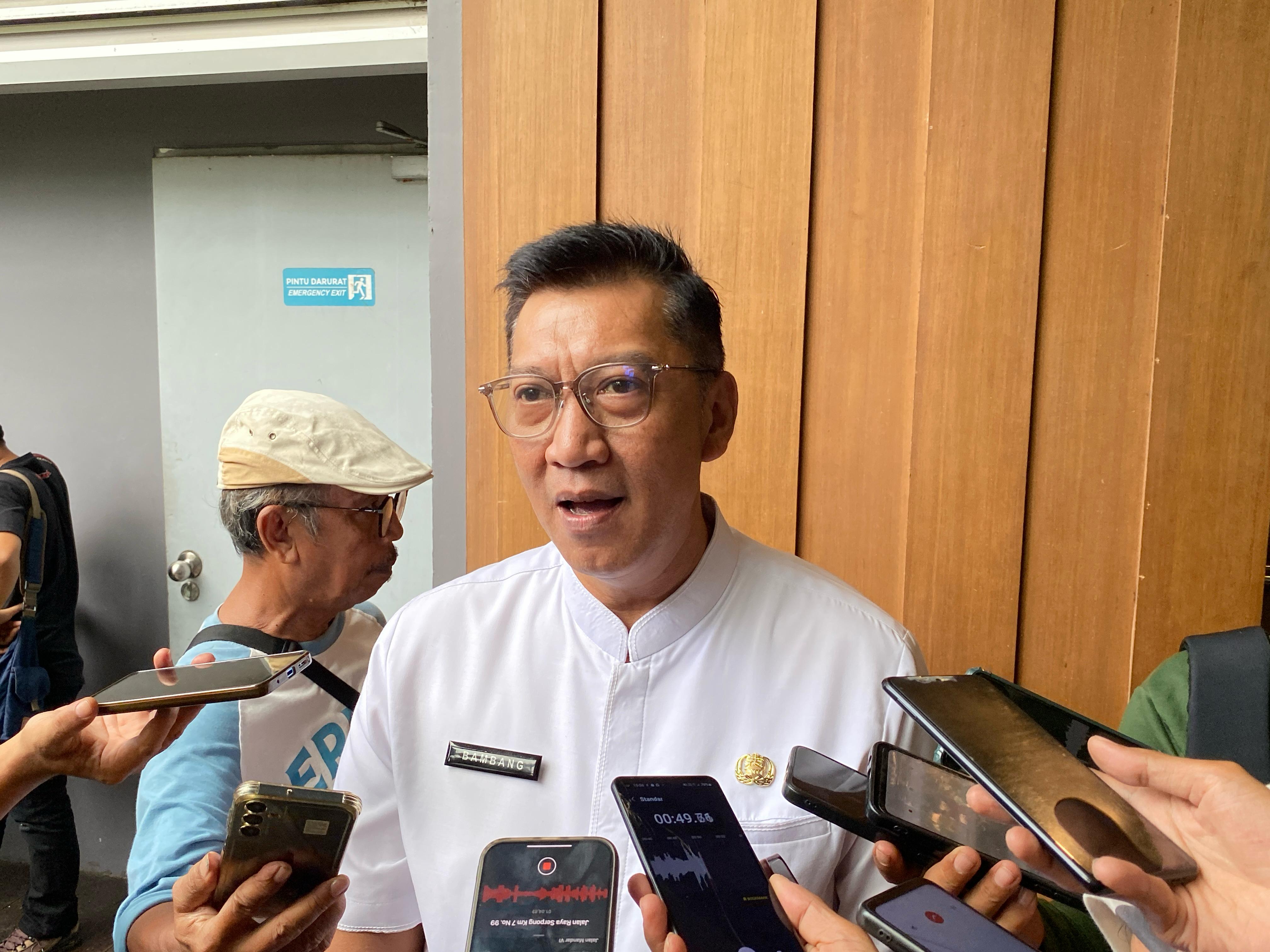 Sekretaris Daerah (Sekda) Kota Tangsel Bambang Noertjahjo.&nbsp;(Muhtamimah/Jawa Pos)