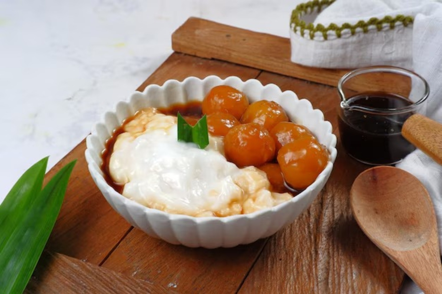 Ilustrasi bubur sumsum. (Freepik)