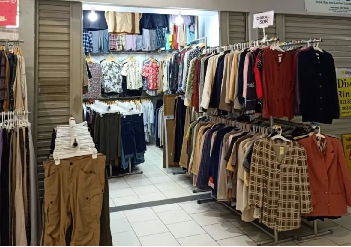 Ilustrasi tempat thrift. (Intagram @teman.serpong)