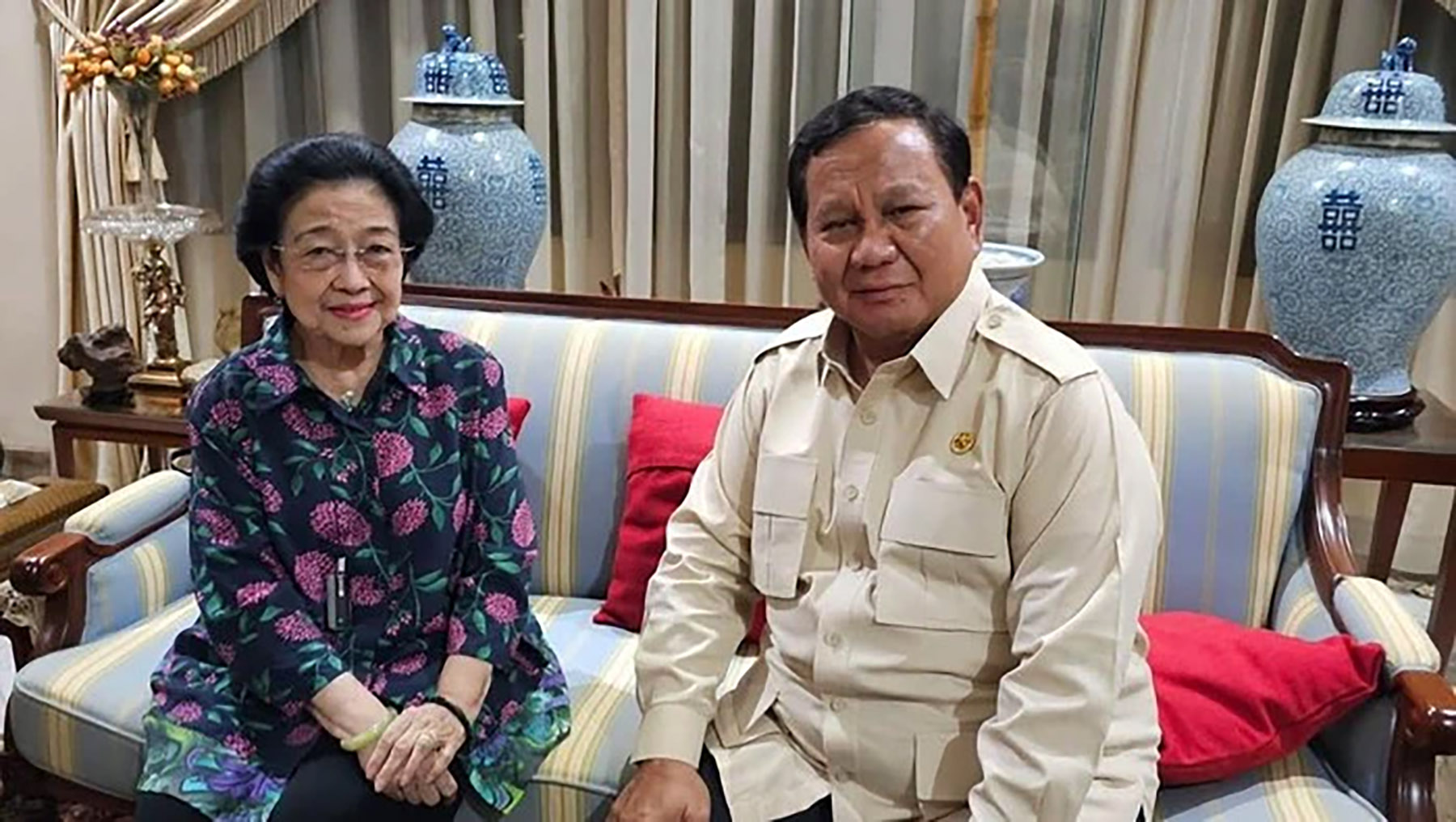 Pertemuan Megawati dan Prabowo. (Dok. Gerindra)