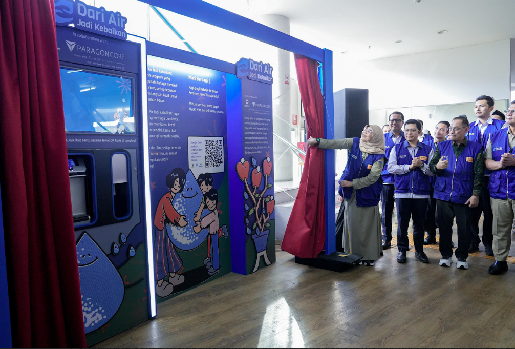 Water Refill Station di sejumlah halte TransJakarta (Dok. TransJakarta)