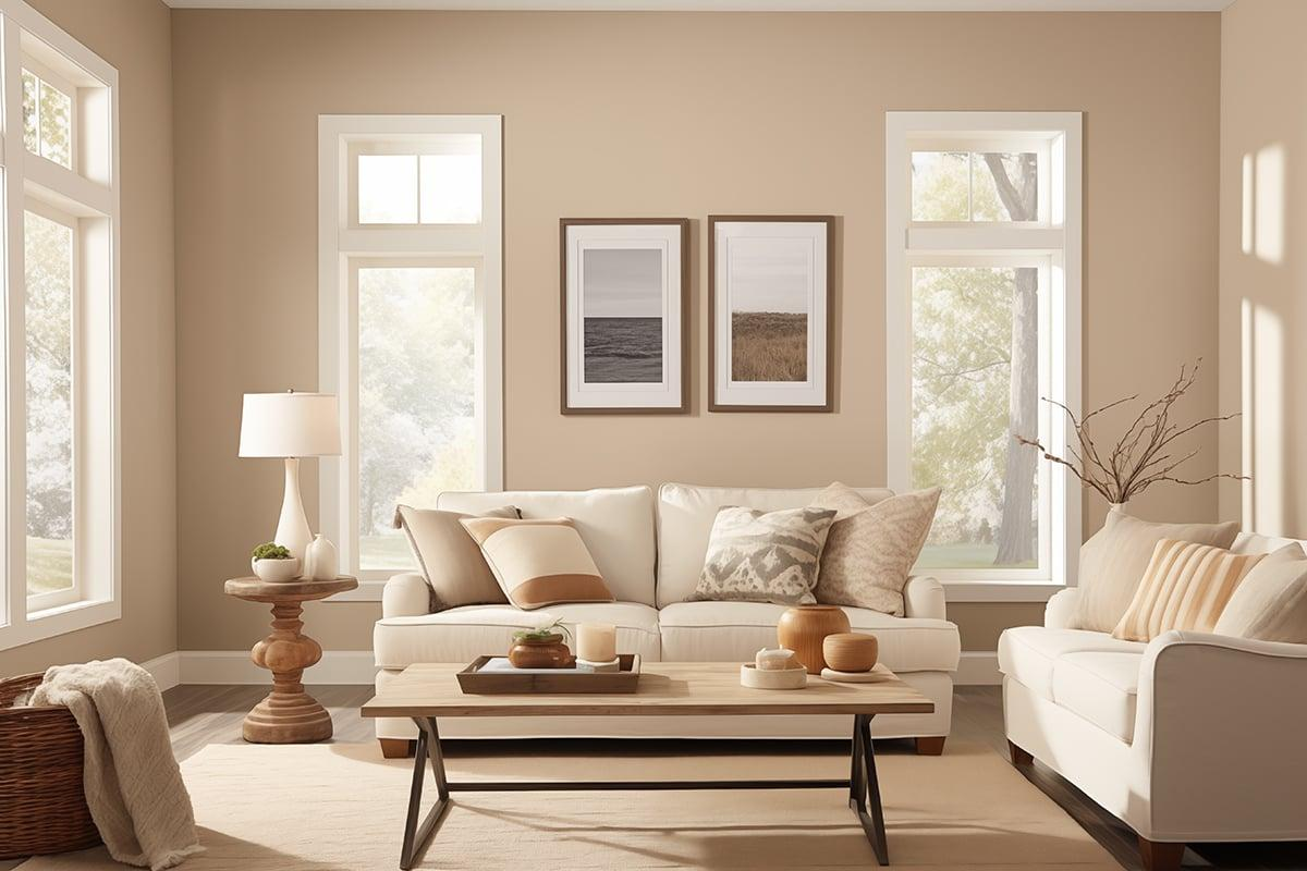 Ilustrasi cat rumah nuansa earth tone (Dok. Jennakateathome)