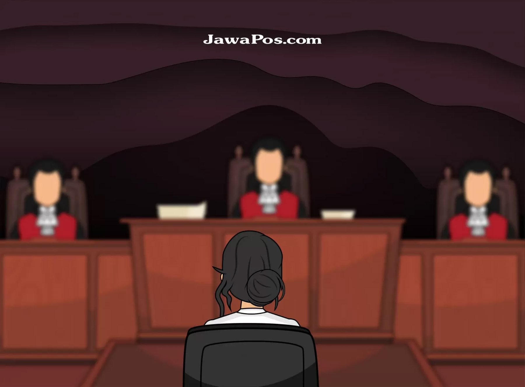 Ilustrasi pengadilan. (Dok. JawaPos.com)