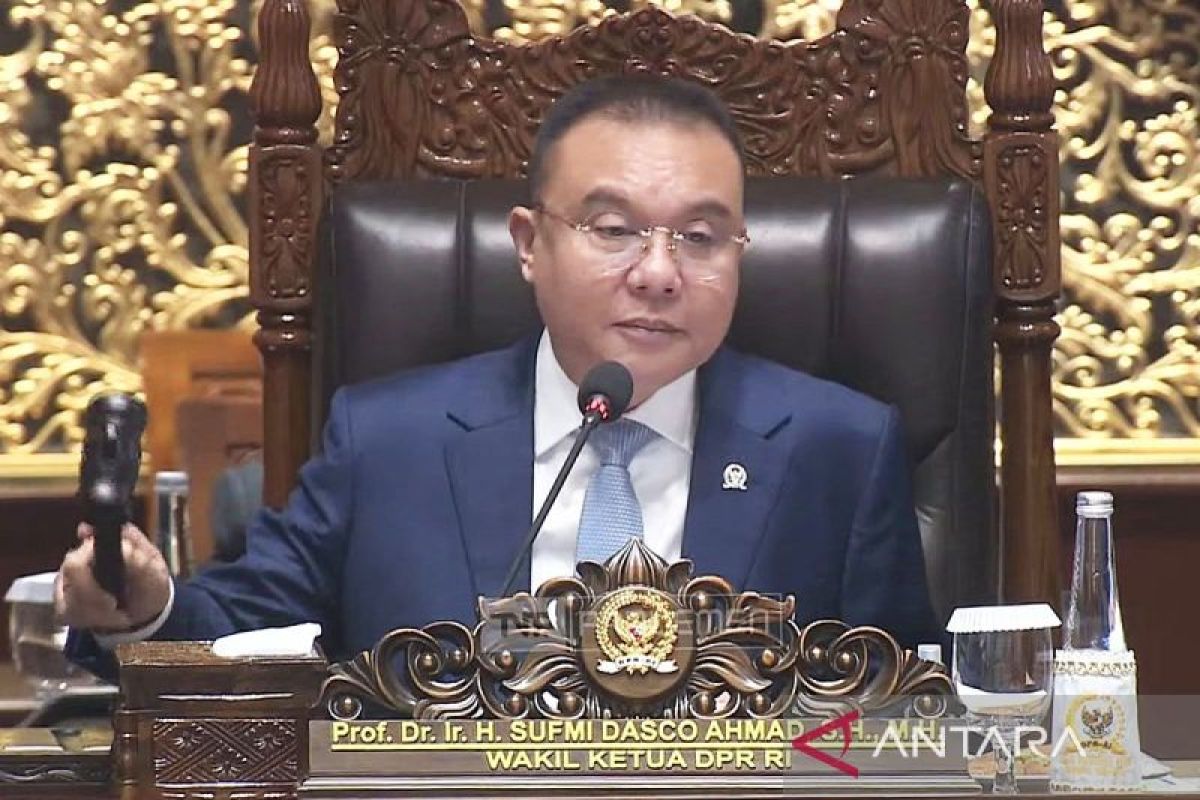 Sufmi Dasco Ahmad di DPR. (Dok. Antara)