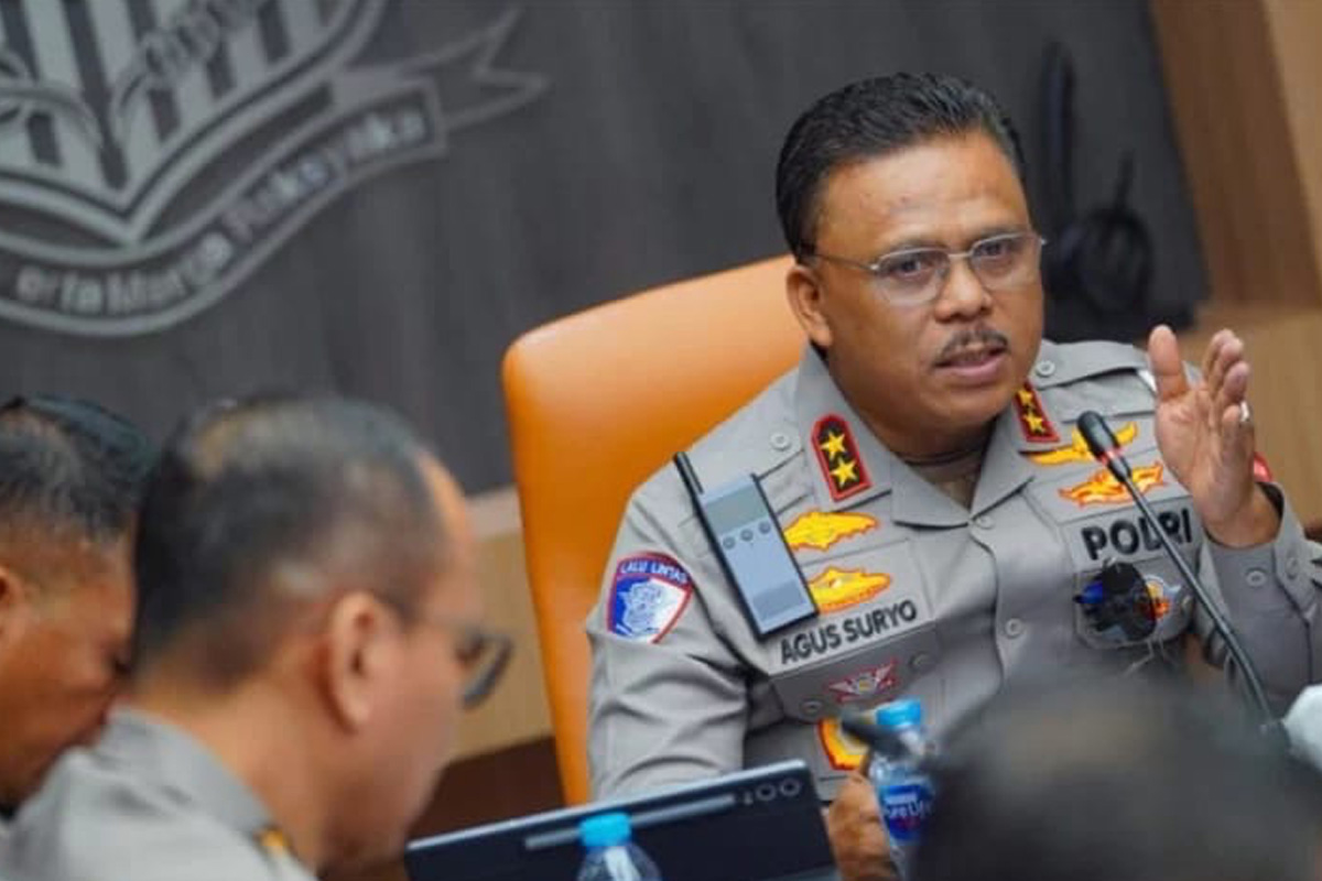 Kakorlantas Polri Irjen Pol Agus Suryonugroho. (Mabes Polri)