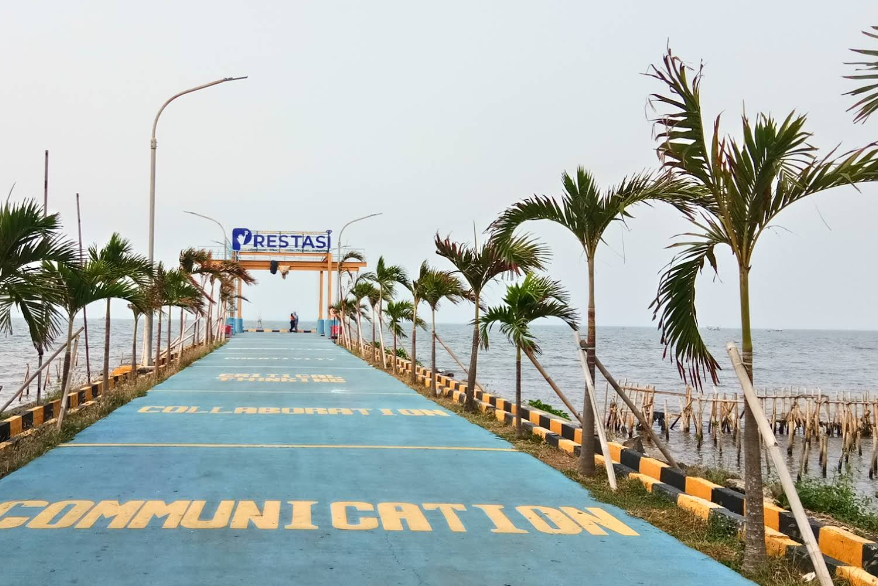 Pantai Prestasi, Kabupaten Tangerang (Dok. Google Maps)