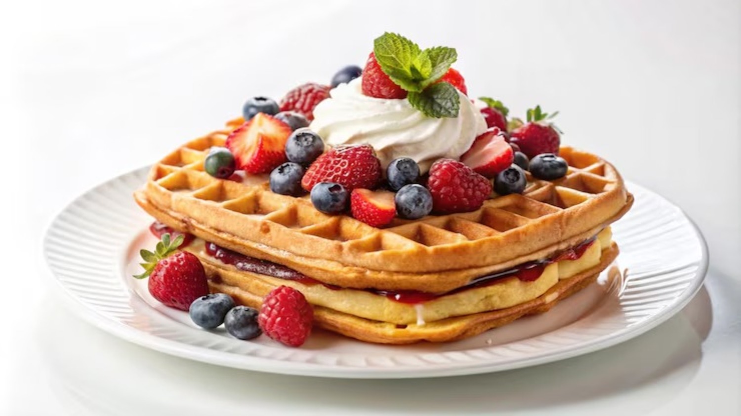 Ilustrasi Waffle. (Dok. Freepik)