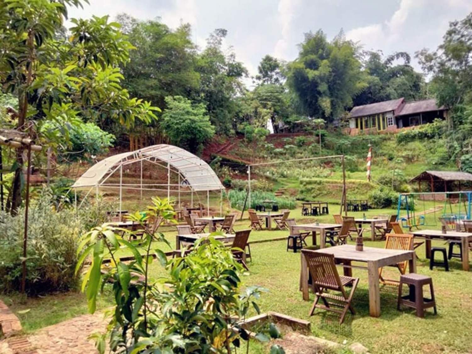 Suasana di Kampung Konservasi Rimbun (Dok. Salsa Wisata)