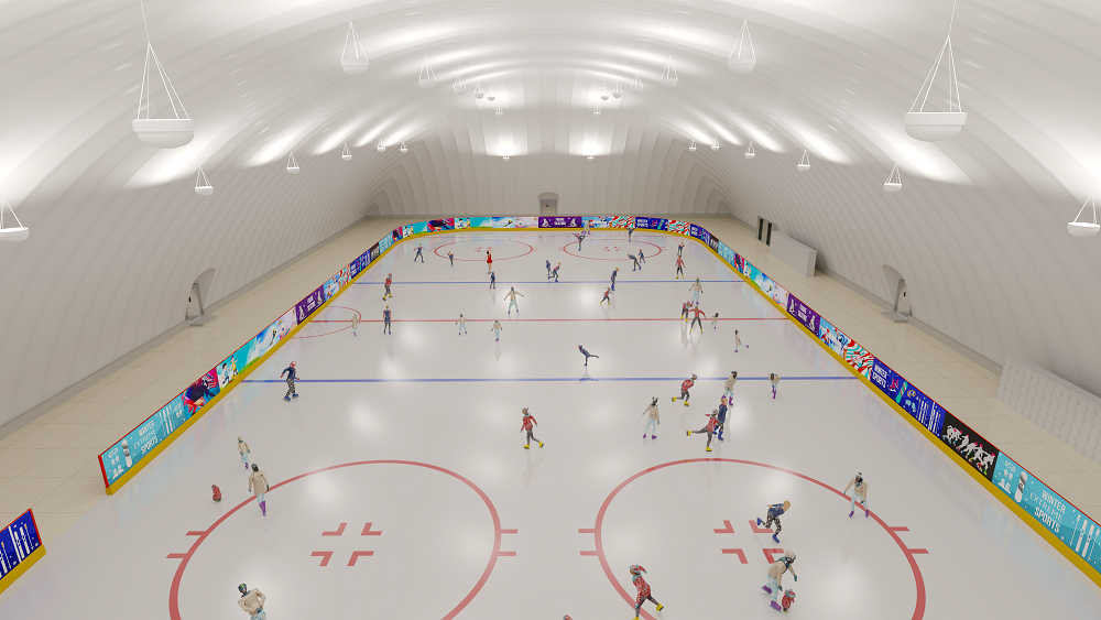 Ice House Sportindo BSD, Arena Es Airdome Terbesar se-Asia Tenggara. (dok.bsdcity.com)