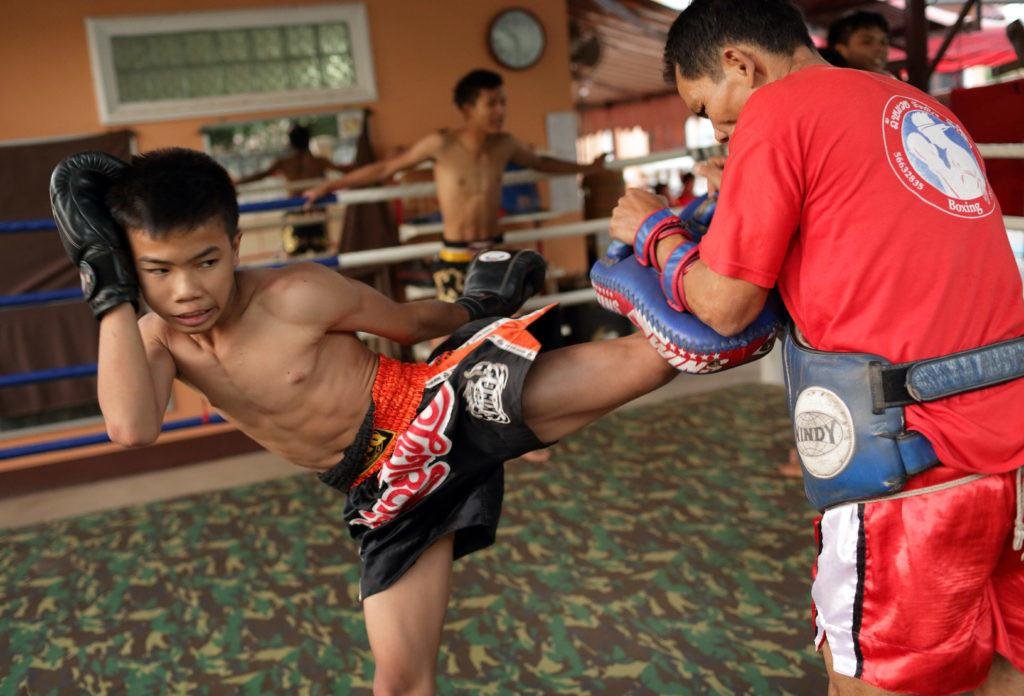Ilustrasi muay thai. (Dok. hellosehat.com)