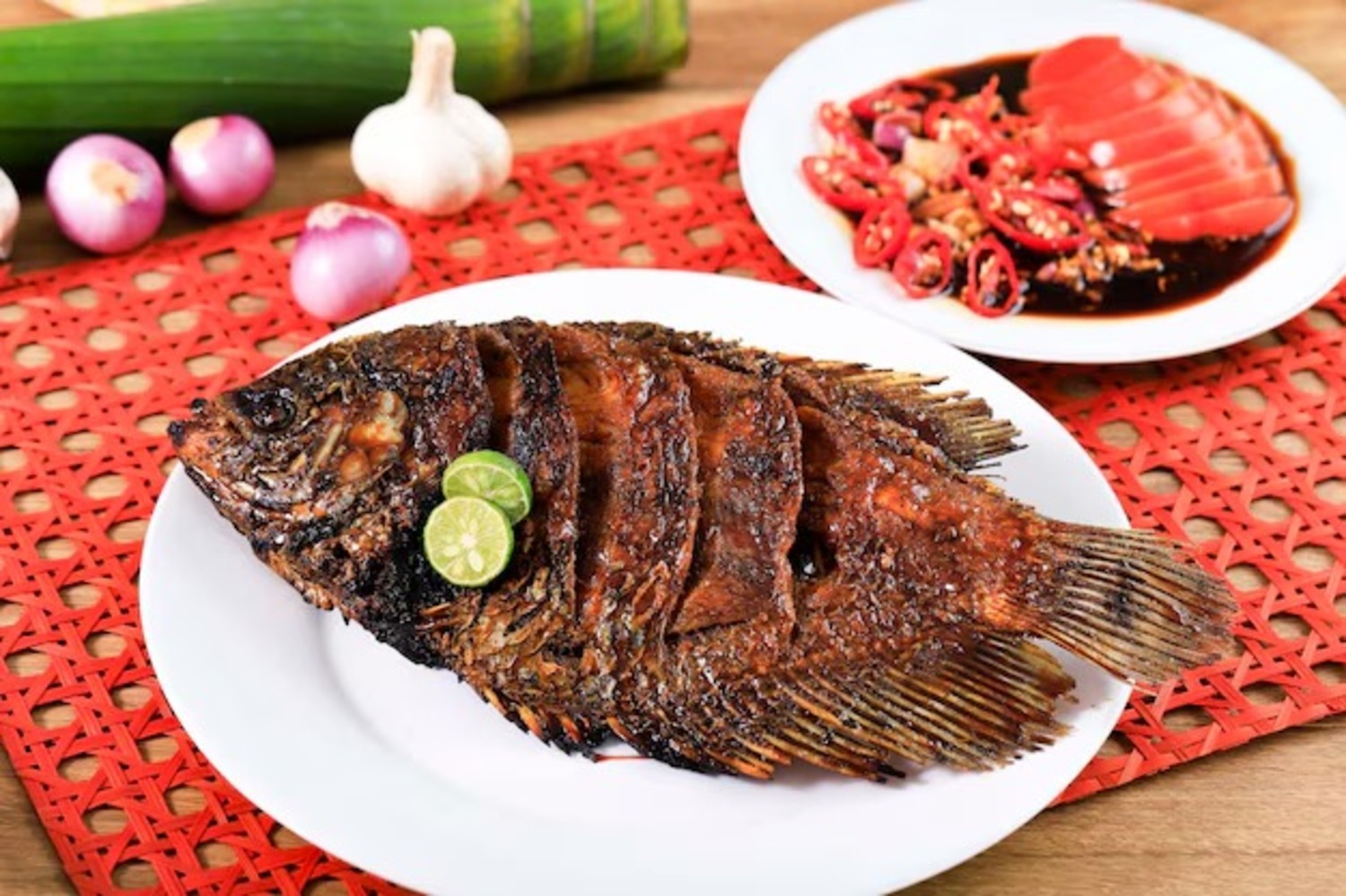Ilustrasi ikan bakar (Dok. Freepik)