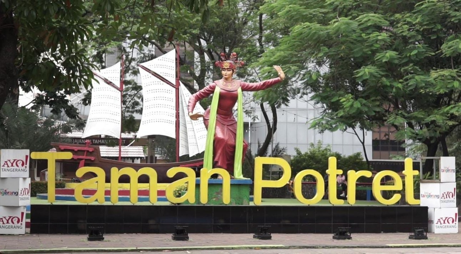 Taman Potret. (Dok. Kota Tangerang)