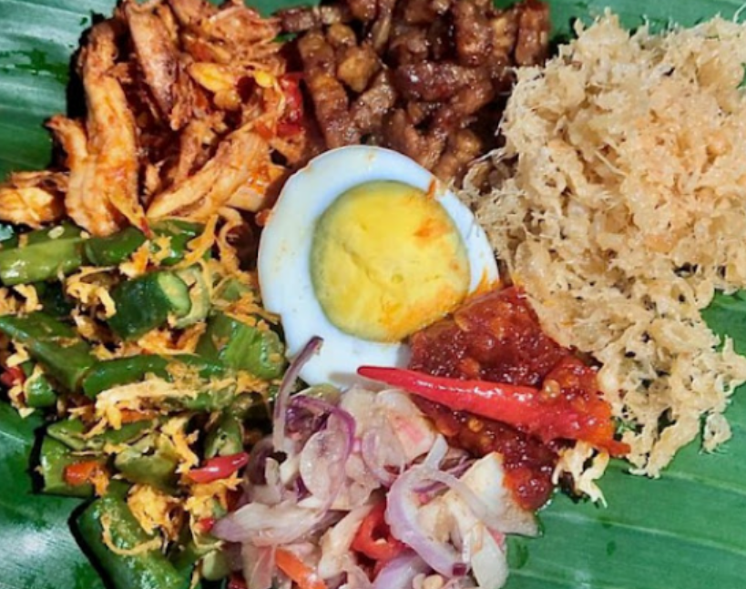 Nasi jinggo ala Dapur Ibuk Nyoman (Dok. Google Maps)