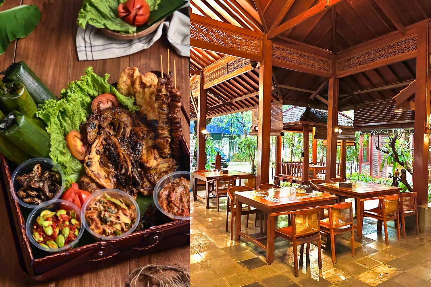 Memadukan cita rasa tradisional masakan Sunda dengan suasana tempat yang nyaman (Dok. Gmaps Restoran Ayam Bakar Pak Atok)