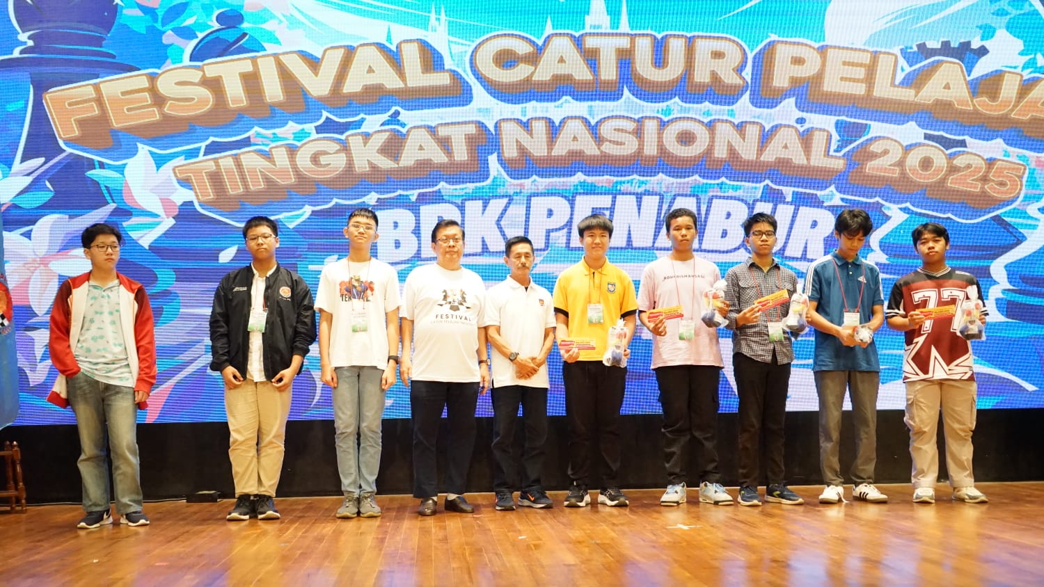 Suasana Festival Catur Pelajar Nasional BPK Penabur 2025. (Dok. BPK Penabur)