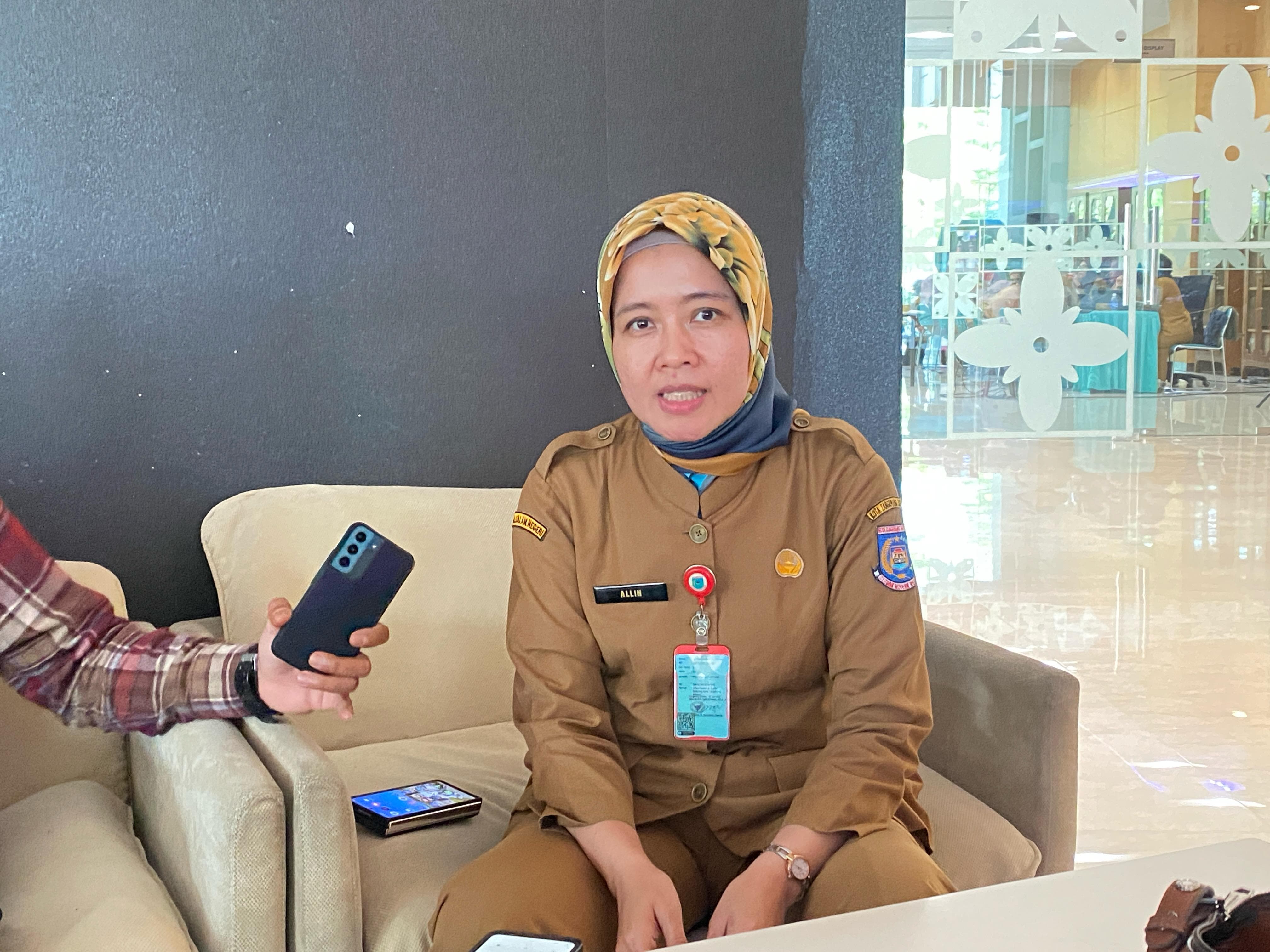 Kepala Dinas Kesehatan (Dinkes) Kota Tangsel Allin Hendalin Mahdaniar.
