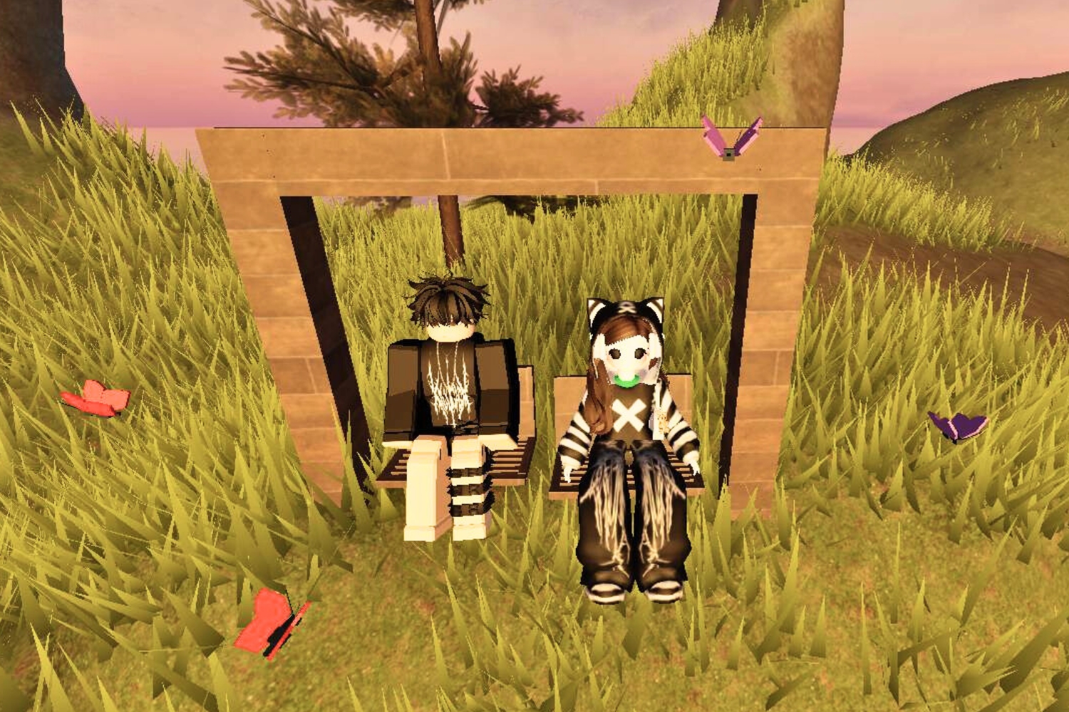 Ilustrasi game Roblox. (Dok. Facebook Nk Arin)