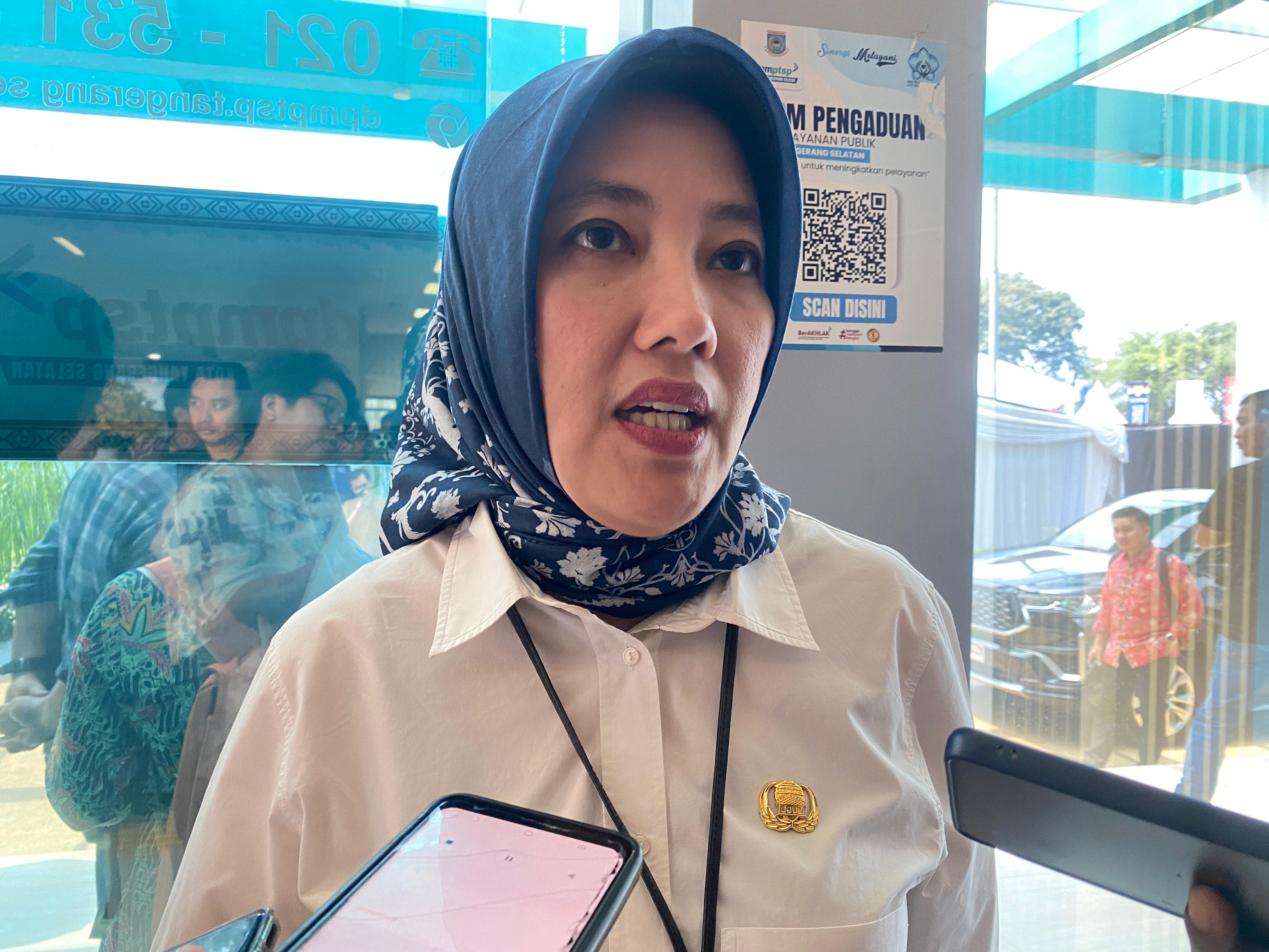 Sekretaris Bapenda Kota Tangsel Rahayu Sayekti.