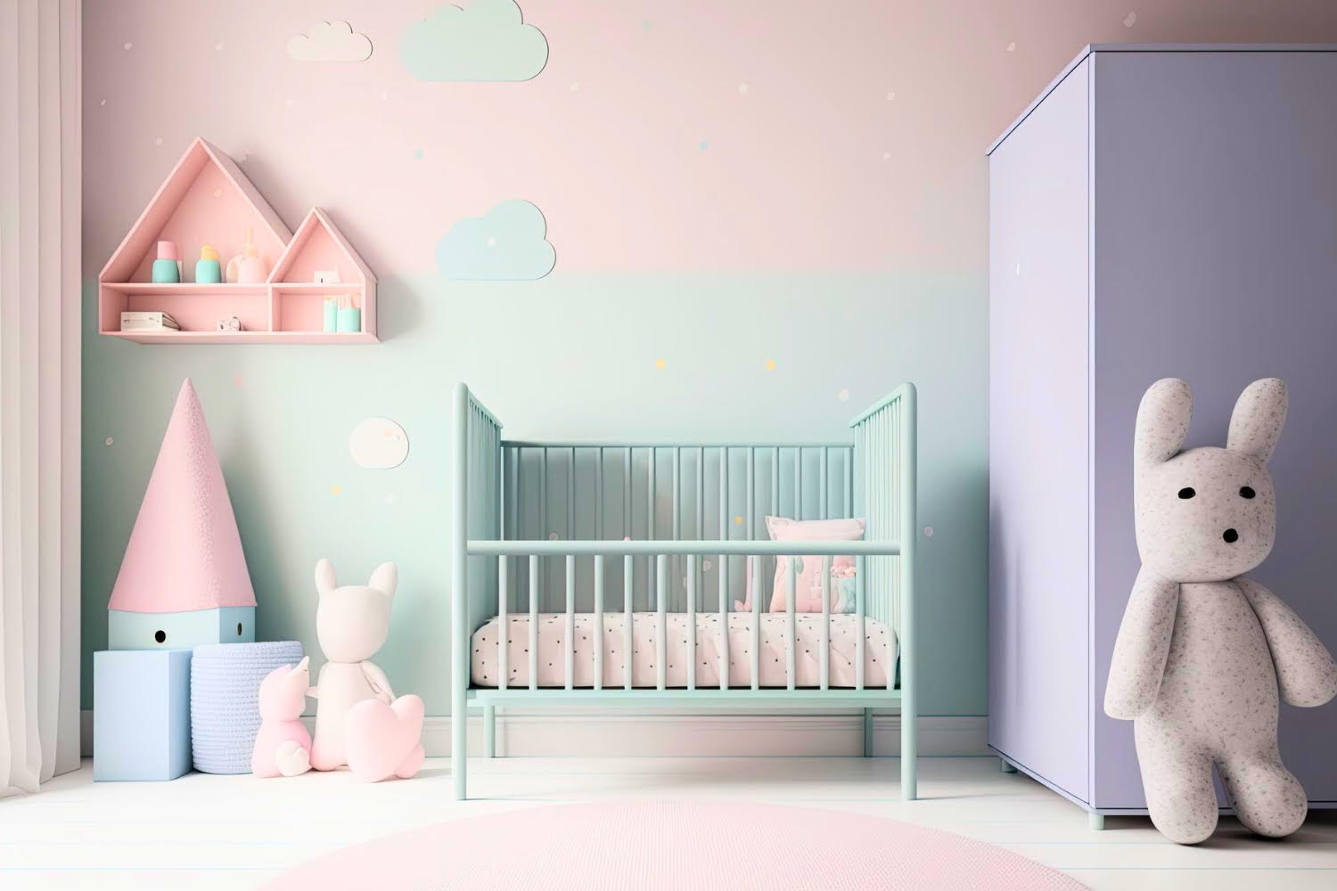 Ilustrasi kamar bayi (Dok. Freepik)