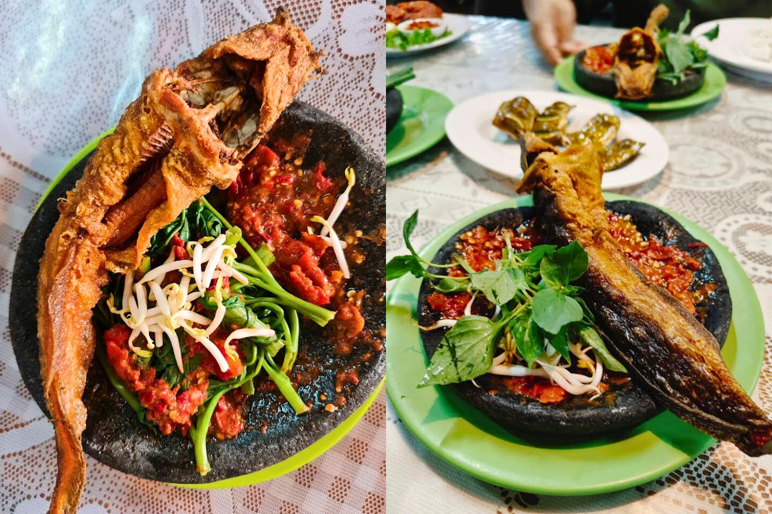 Menu pecel lele di Tangerang Selatan dengan rasa lezat dan harga terjangkau (Dok. Gmaps RM Pecel Lele Pak Jo)