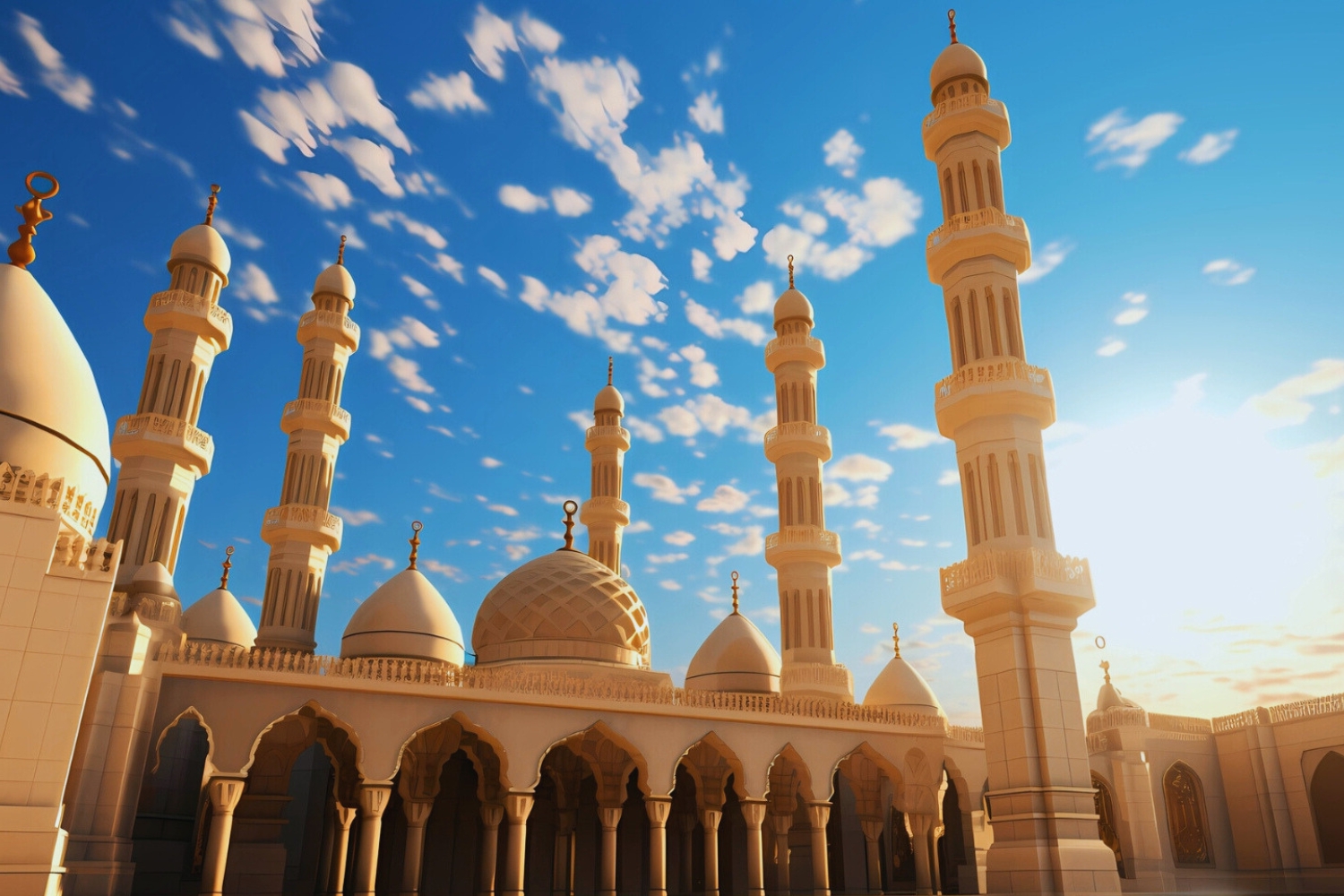 Ilustrasi masjid tempat ibadah (Dok. Freepik)