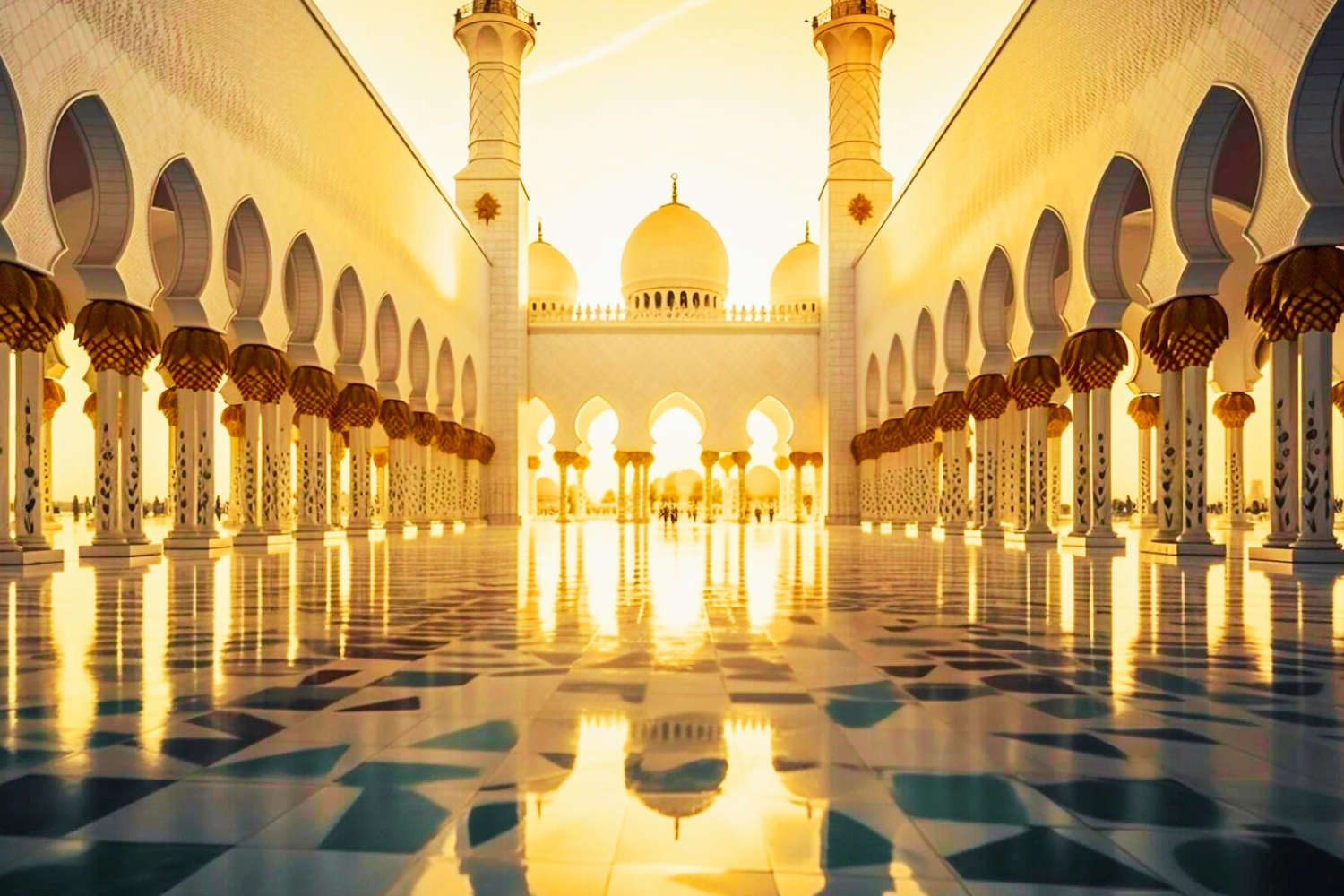 Ilustrasi bangunan masjid (Dok. Freepik)