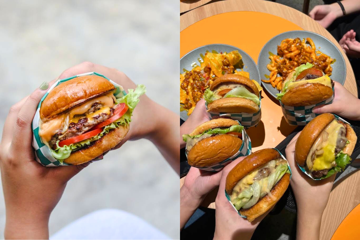 Menu burger di Tangerang Selatan dengan kelezatan daging premium (Dok. Gmaps Five Monkeys Burger - Bintaro Xchange 2)