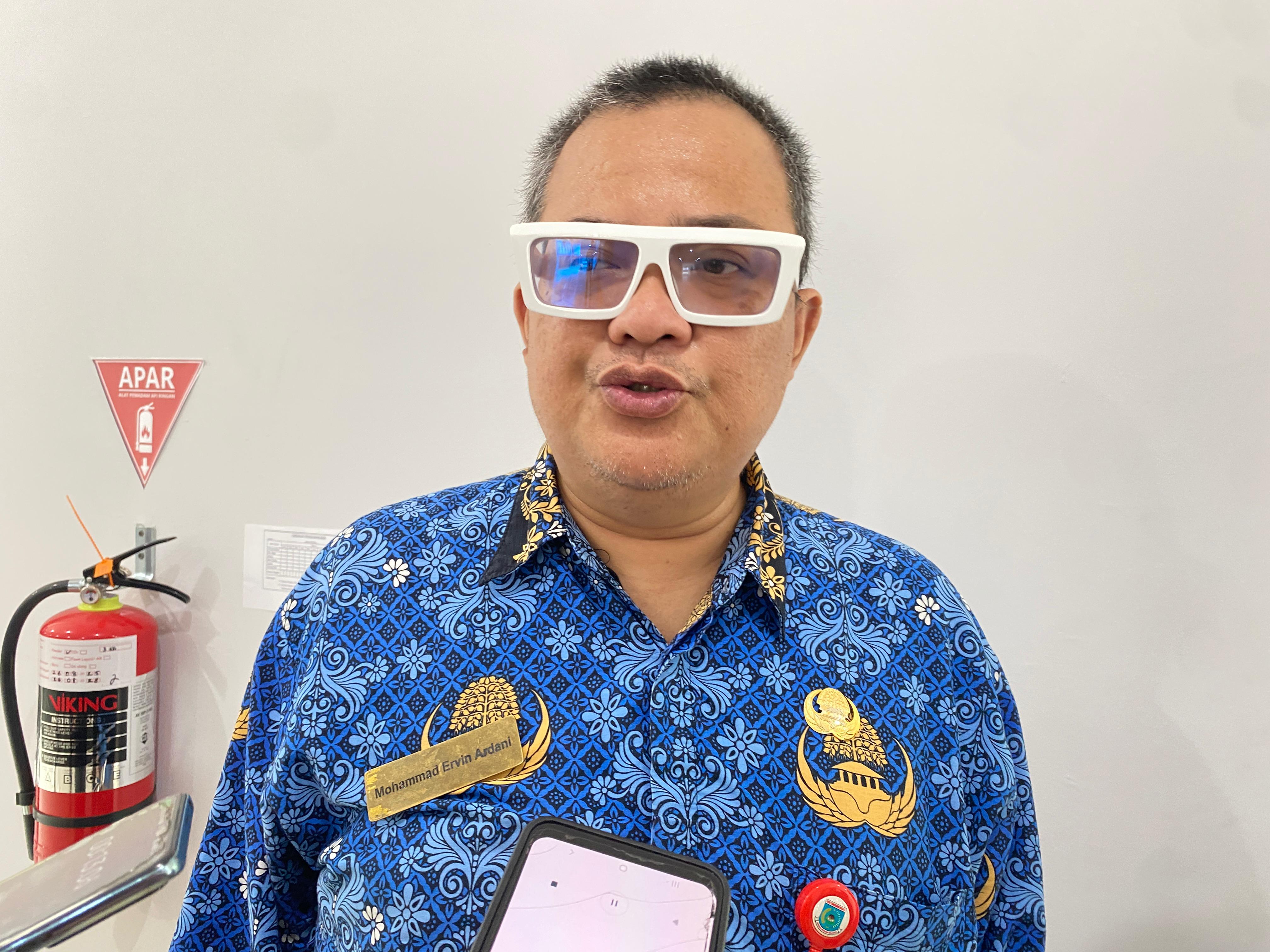 Kepala Dinas Sosial (Dinsos) Kota Tangsel Mohammad Ervin Ardani.
