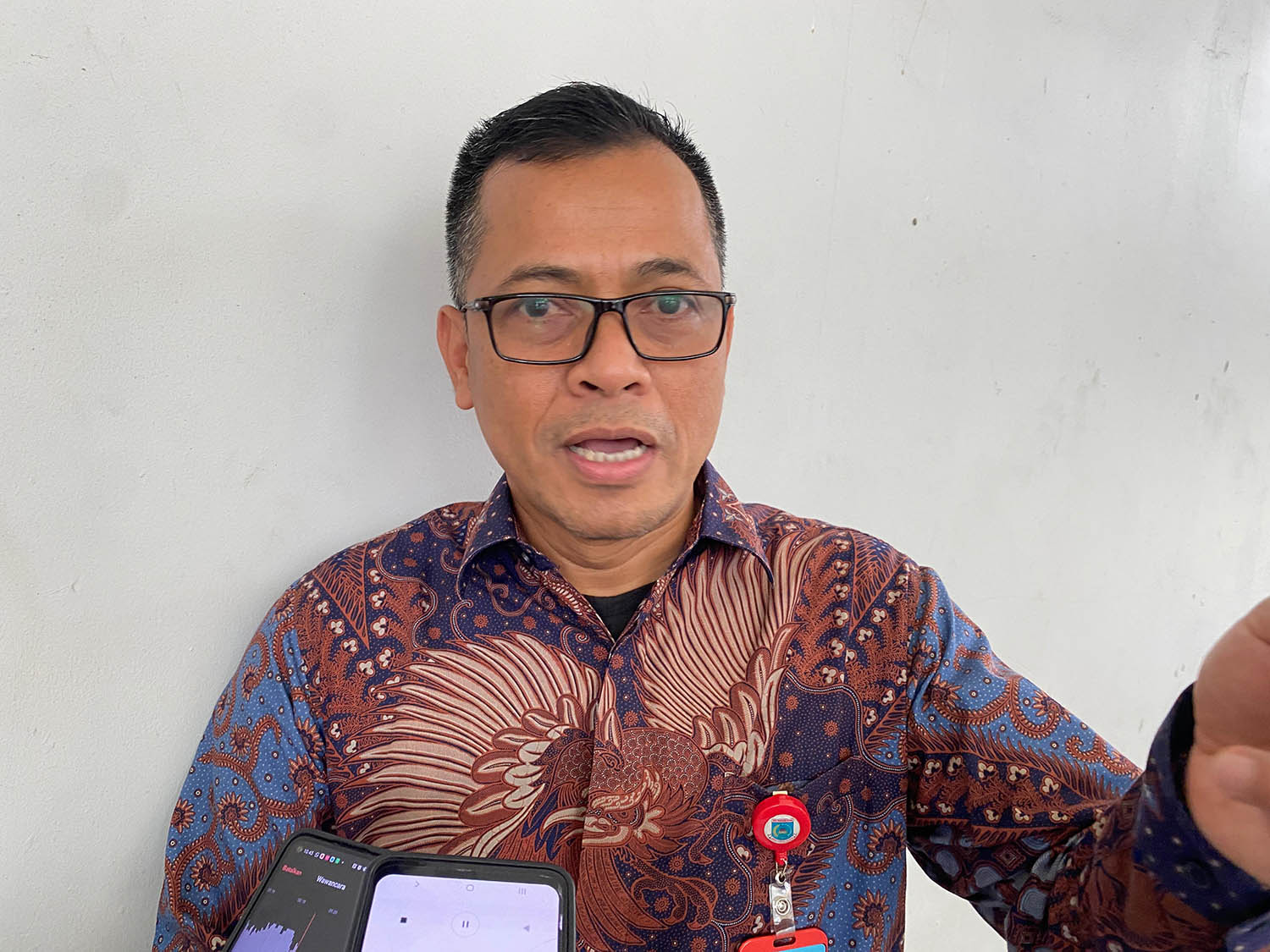 Kepala DP3AP2KB Kota Tangsel Cahyadi. (FOTO: Muhtamimah/Jawa Pos)