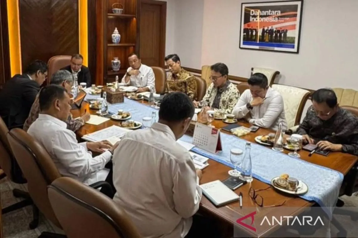 Wakil Ketua DPR RI Sufmi Dasco Ahmad memimpin rapat di Jakarta. (Dok. Antara)