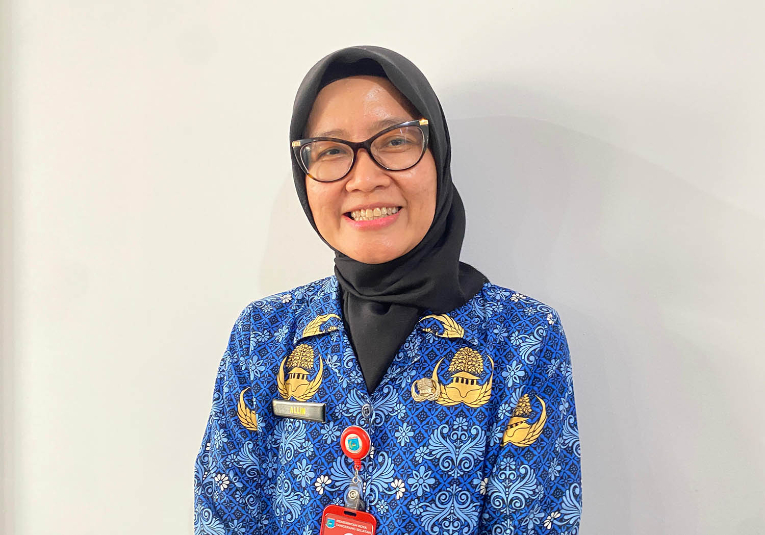 Kepala Dinkes Tangsel Allin Hendalin Mahdaniar. (FOTO:&nbsp;Muhtamimah/JawaPos.com)